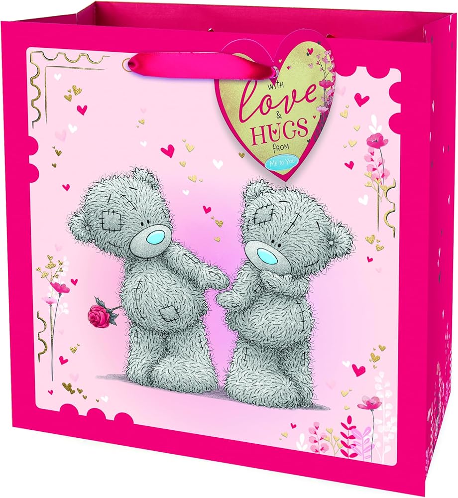 Me to You Tatty Teddy Valentine's Day Small Gift Bag