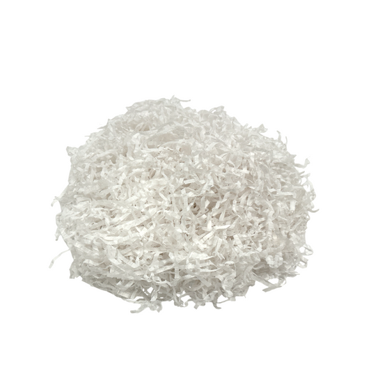 5 Boxes of White Tissue Shred 1kg - Total 5kg