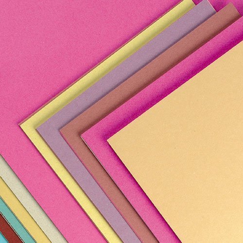 Pack of 50 A3 Assorted Colours Sugar Papers (100gsm)