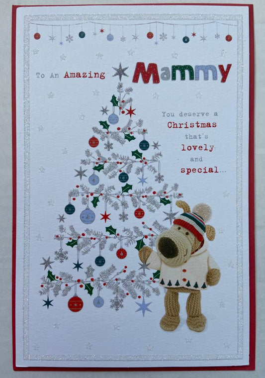 Mummy Boofle And Christmas Tree Design Christmas Card
