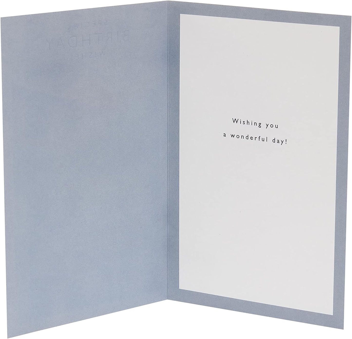 Cyclist & Sunset Design Birthday Card