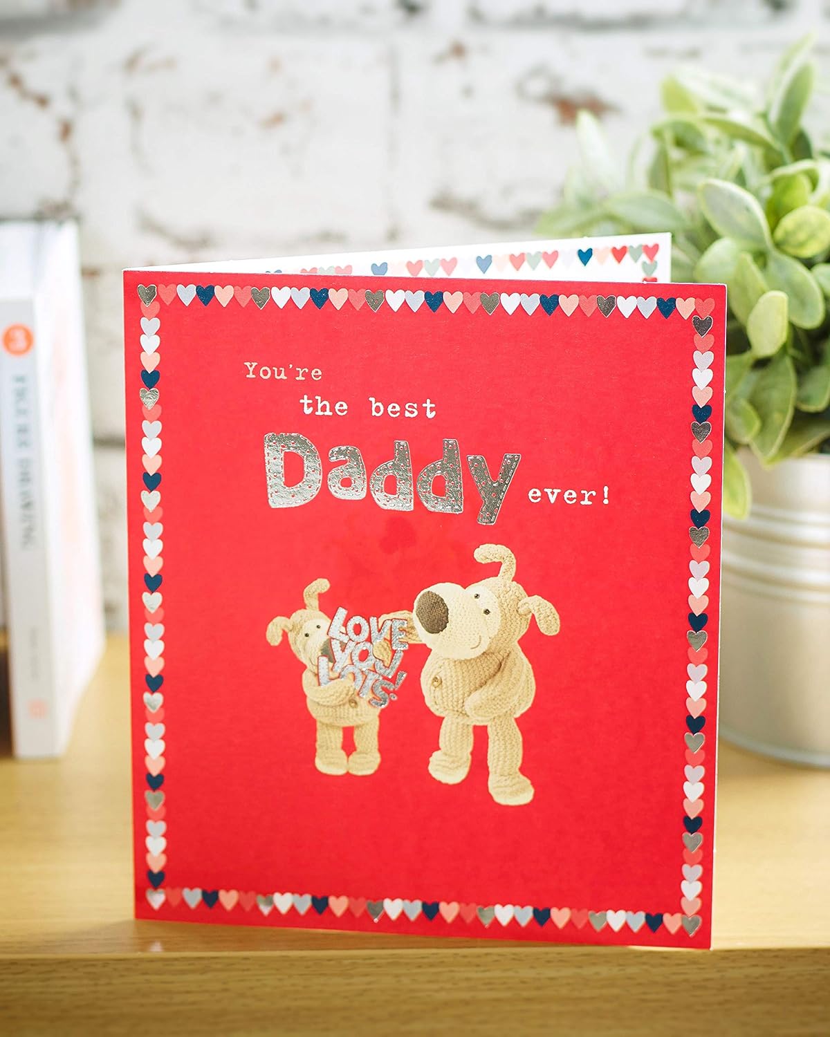 Daddy Love Boofle Valentine's Day Card