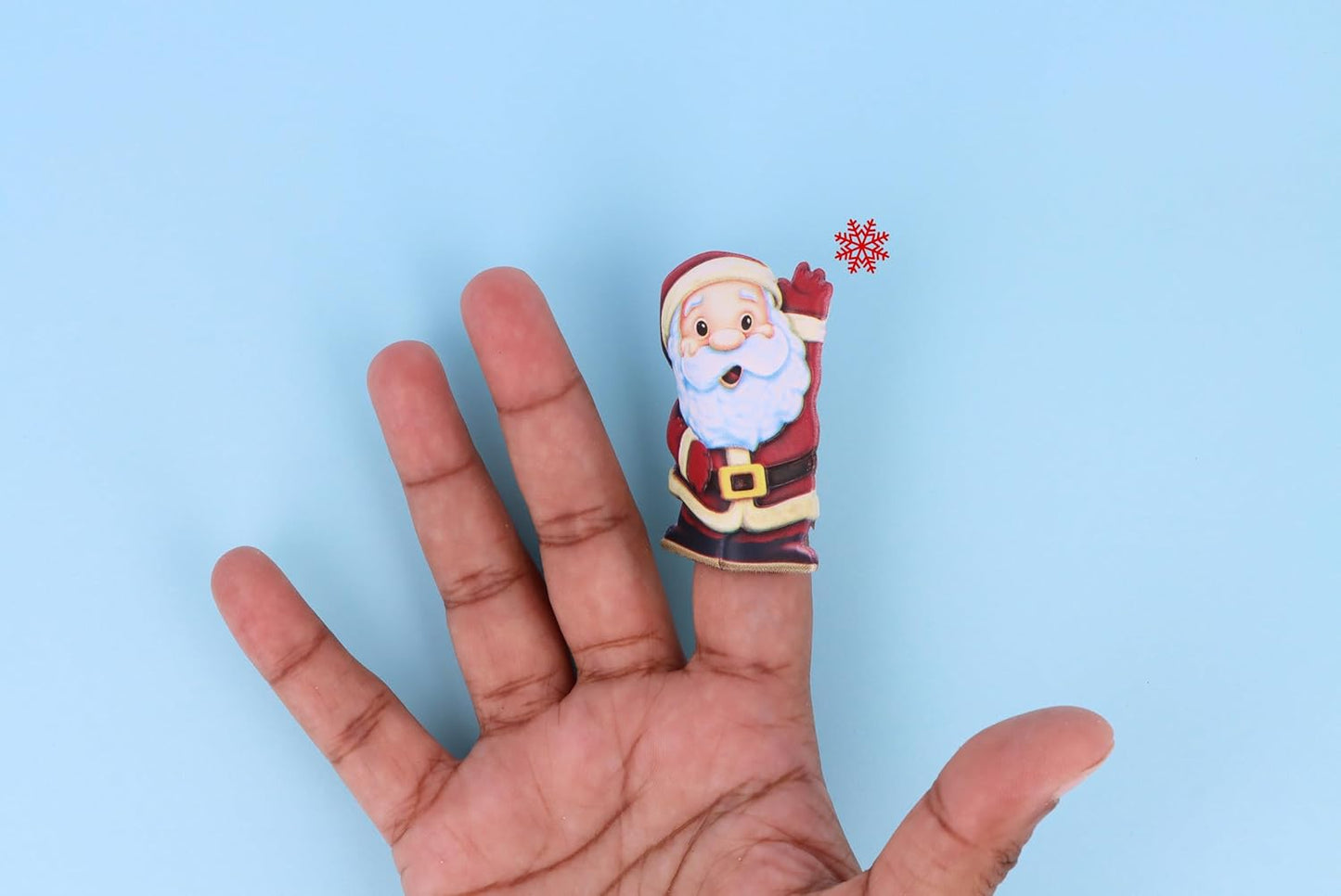 Single Christmas Finger Puppet