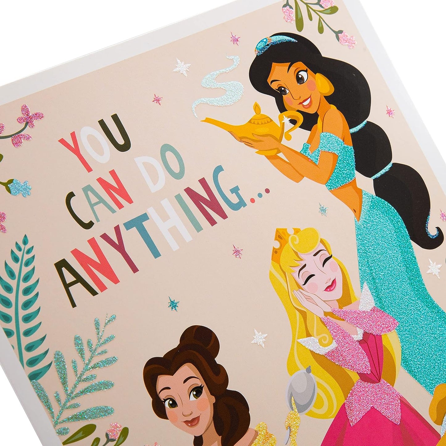 Extra-Large Disney Princess Design Birthday Card
