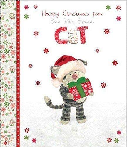 Happy Christmas Card From Your Very Special Cat 