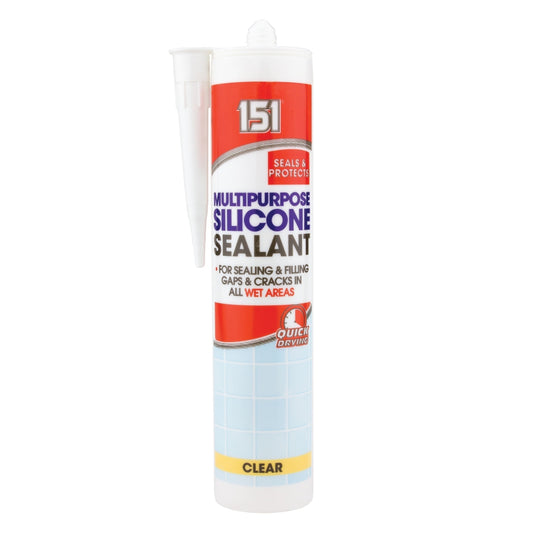 Multipurpose Clear Silicon Sealant 280ml