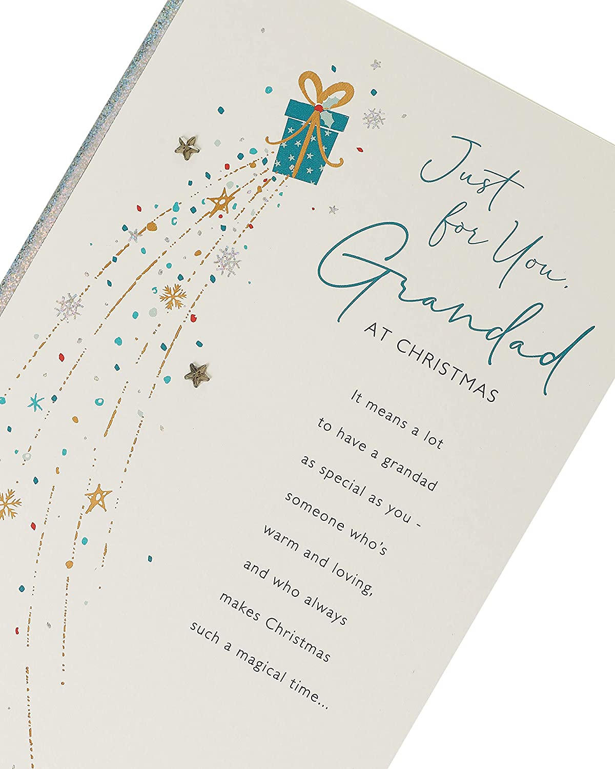 Daydreams Present Grandad Christmas Card