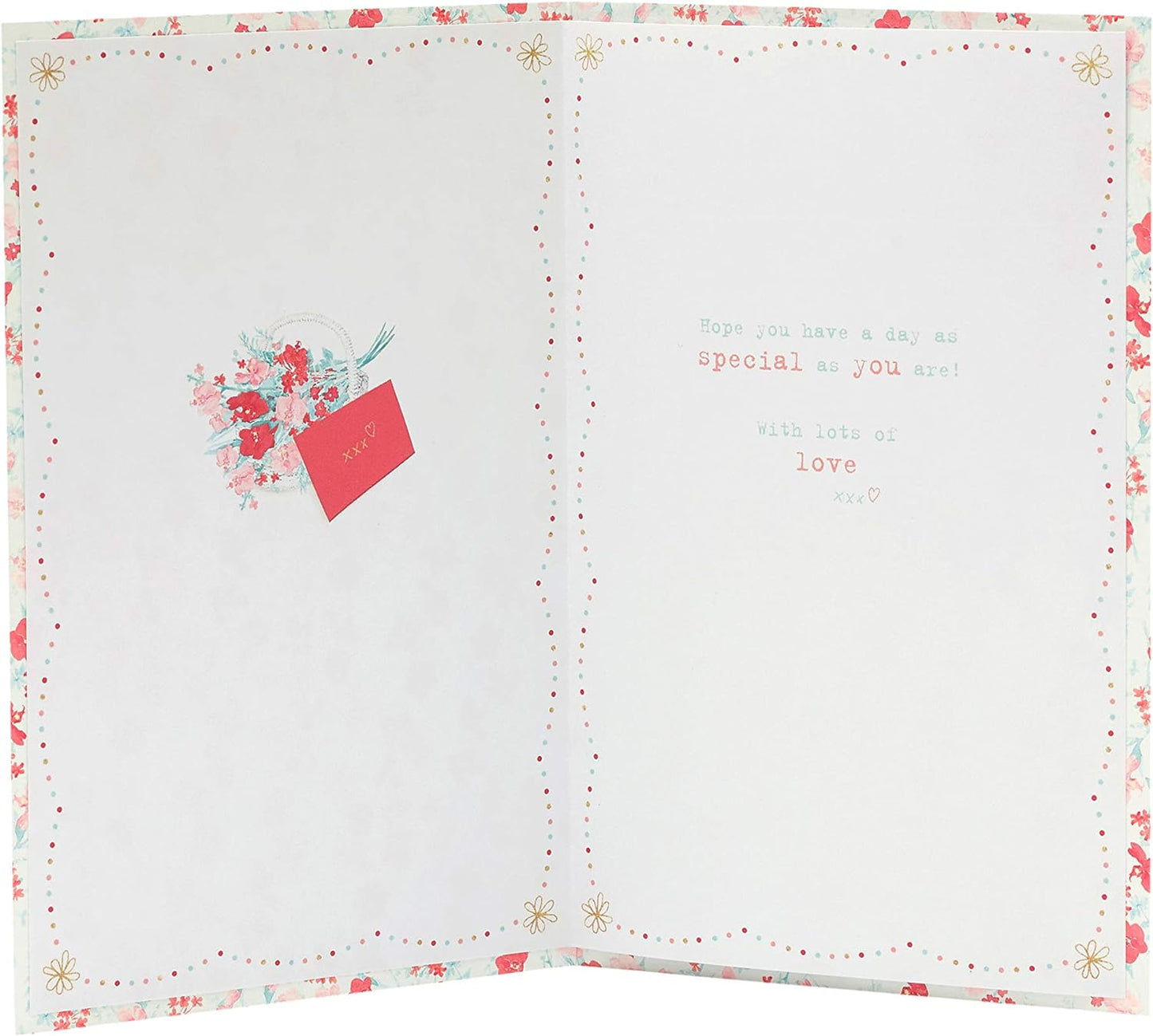 Boofle Foil Finished Mother's Day Card From Granddaughter