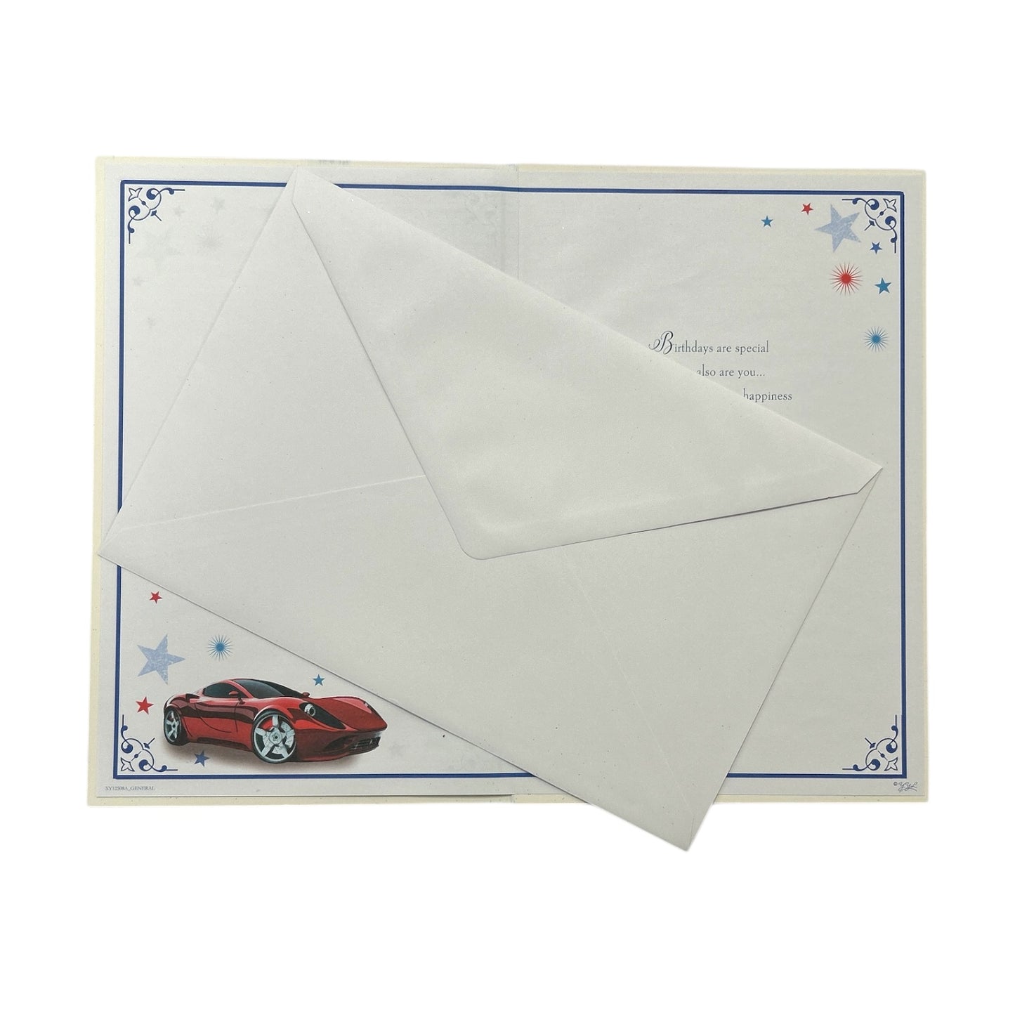 Age 18 Sport Car Design Sentimental Birthday Card