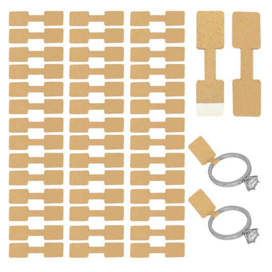 Pack of 6000 Kraft Jewellery Tags 10x38mm