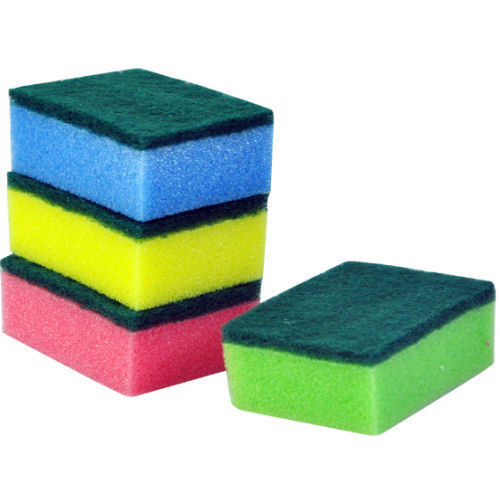 Pack of 200 Multicoloured Sponge Scourers