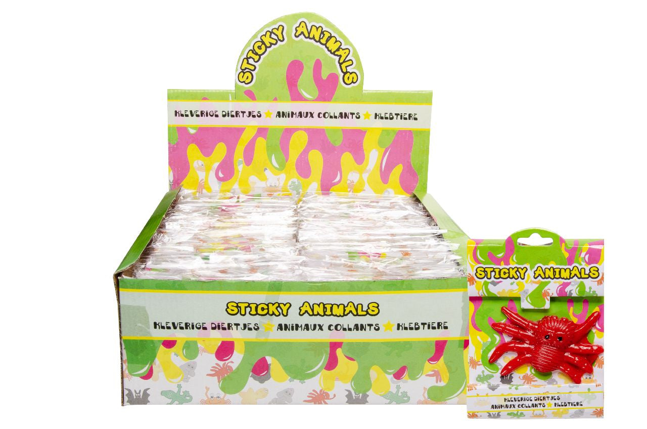 Pack of 24 Sticky Animals Large