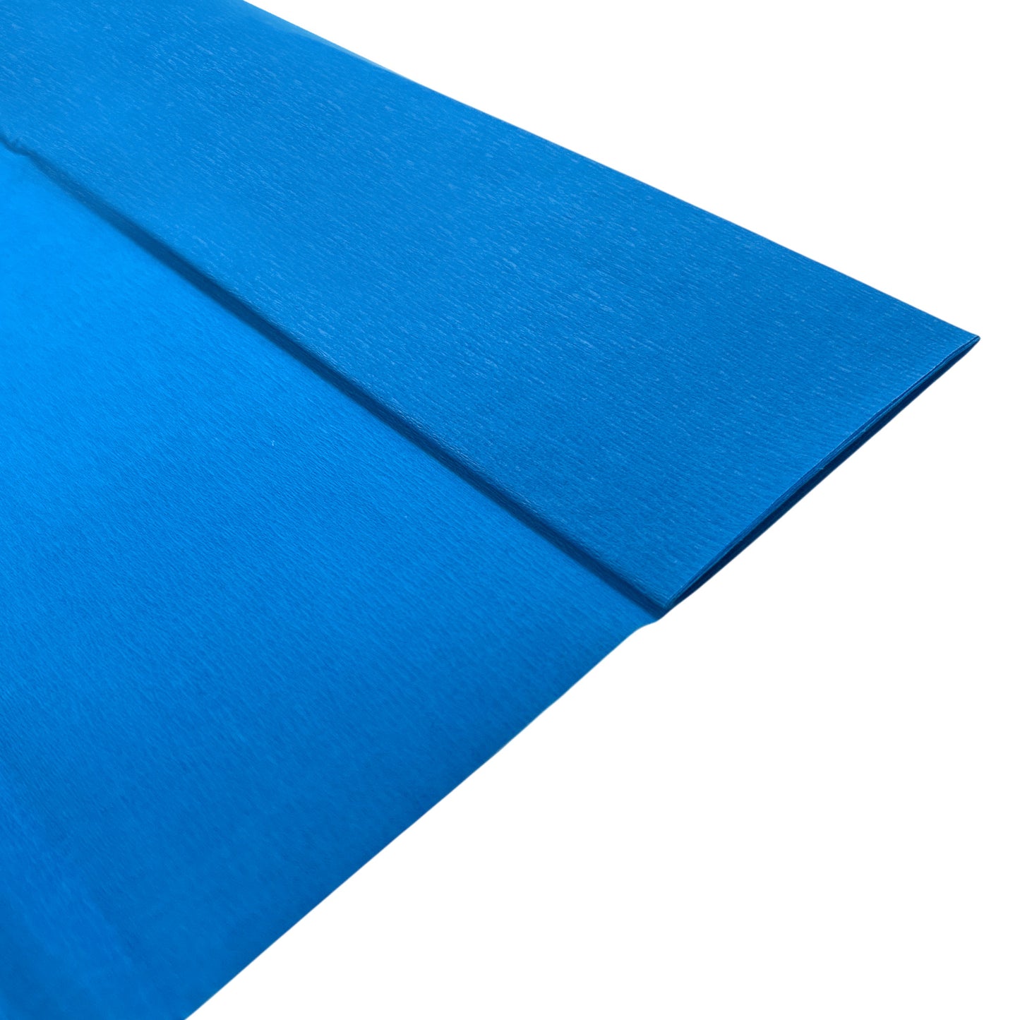 Pack of 5 Turquoise Crepe Paper Sheets 50cm x 2m 17GSM 35% Stretch Craft Paper