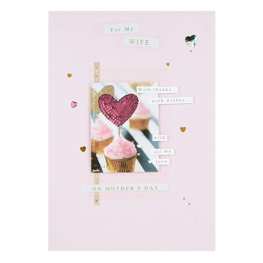 For My Wife "Thanks" Mother's Day Card