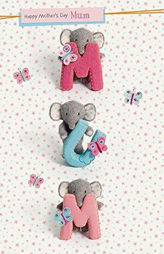 Mum Elliot and Buttons Luxury Lovely Verse Mother's Day Greeting Card