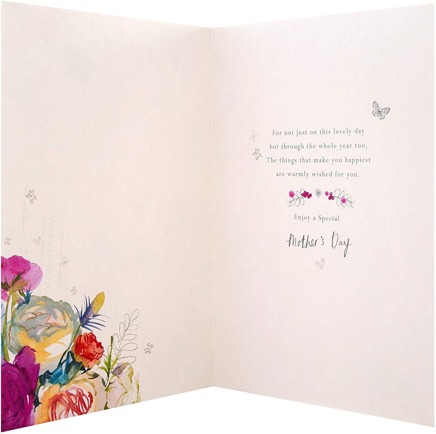Classic Floral Design Mother's Day Card for Granny 