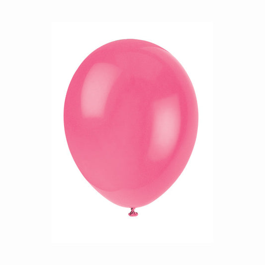 Pack of 50 Candy Pink 12" Latex Balloons