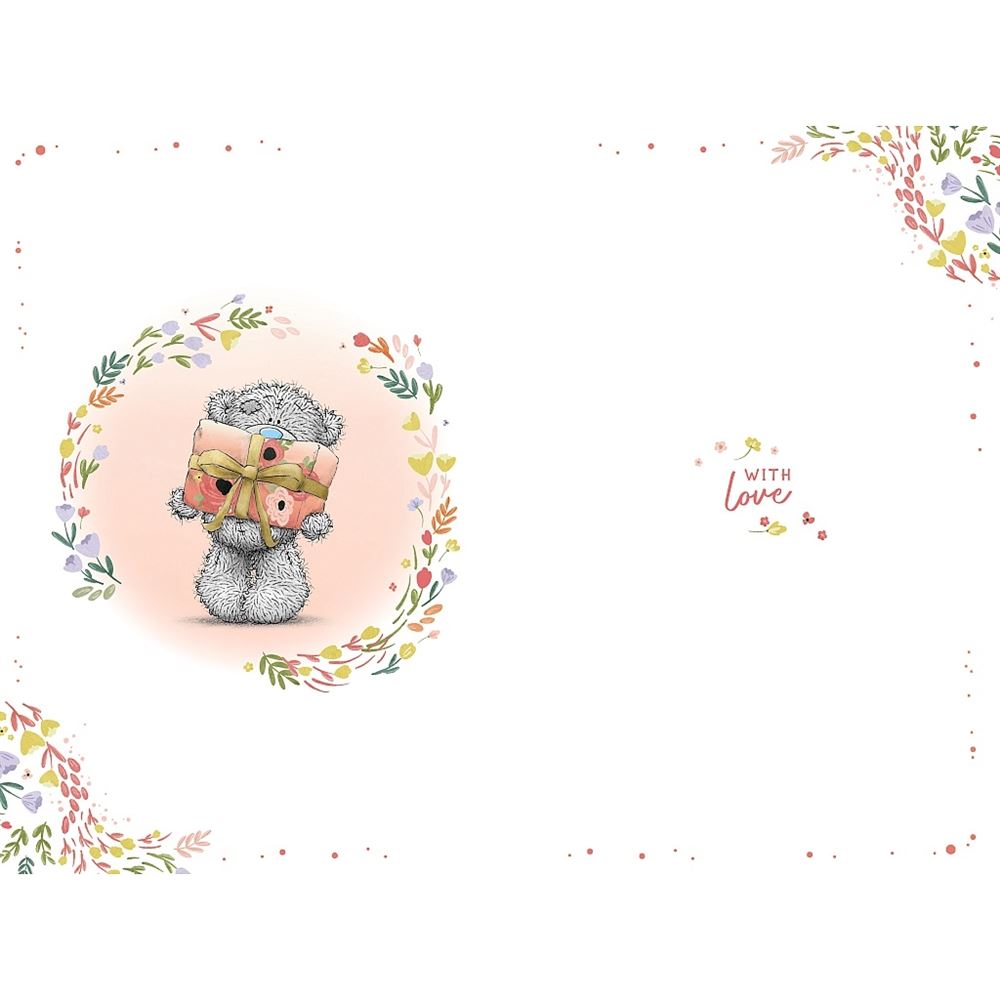 Bear Wrapping Gift Mother's Day Card