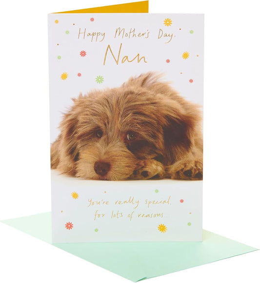 Cockapoo Design Nan Mother's Day Card