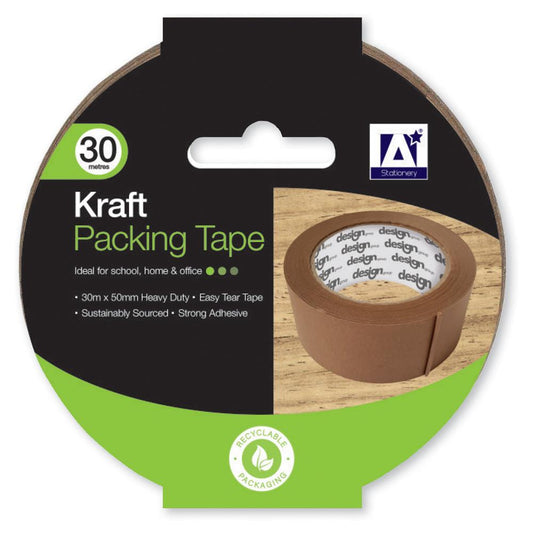 30m Kraft Packing Tape