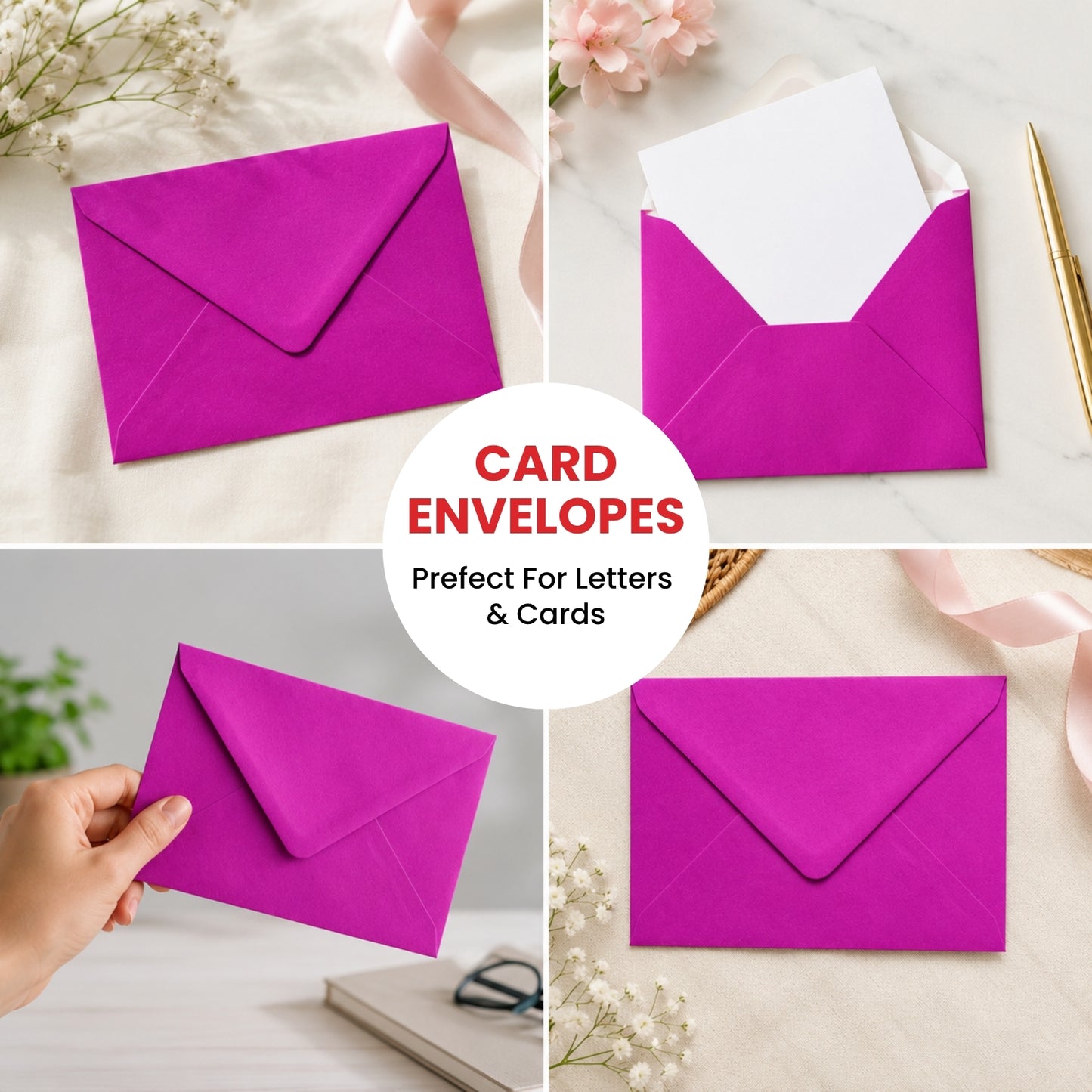 Pack of 500 Vivid Mellow Yellow 114x162mm Gummed Envelopes