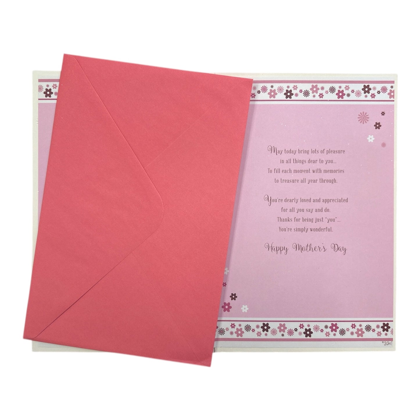 To Partner Glitter Heart Design Mother's Day Card