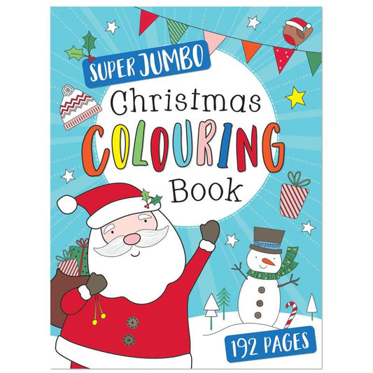 Super Jumbo Christmas Colouring Book