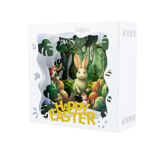 Springtime Wonders Celebration 3D Pop Up Easter Card