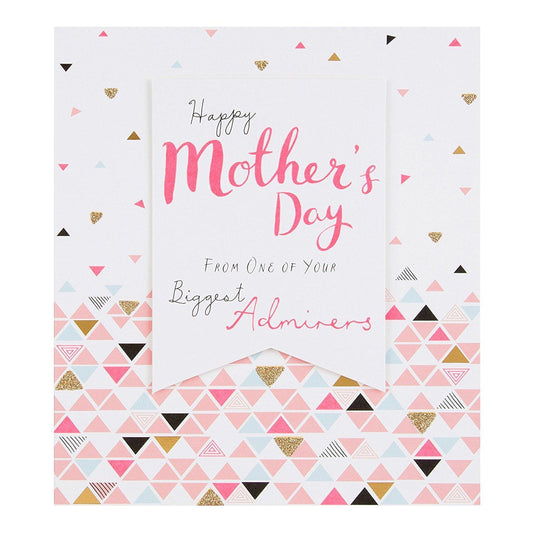 'Biggest Admirers' Contemporary Mother's Day Card 