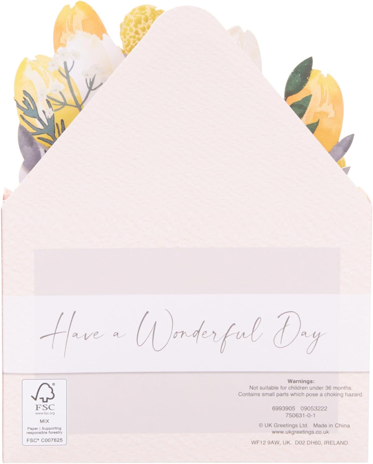 3D Floral Pop Up Mother's Day Card