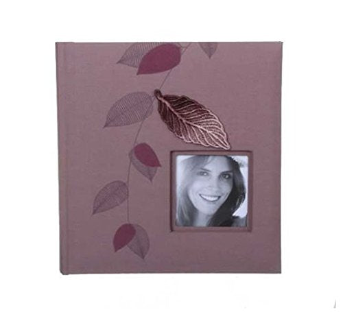 Kenro Summer Garden Leaf Slip In Photo Album holds 200 6x4" Brown