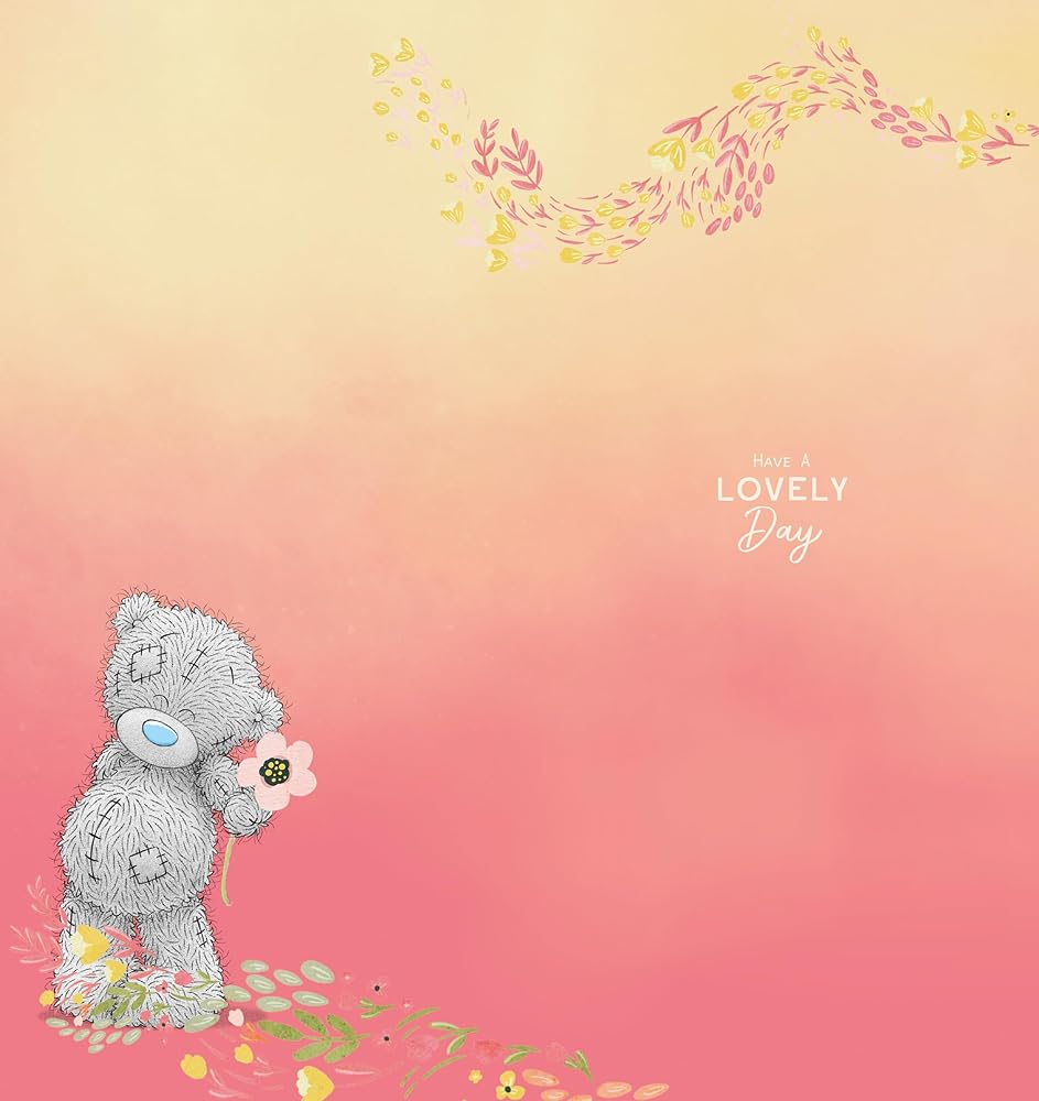 Bear Stood With Paws Out Nana Mother's Day Card