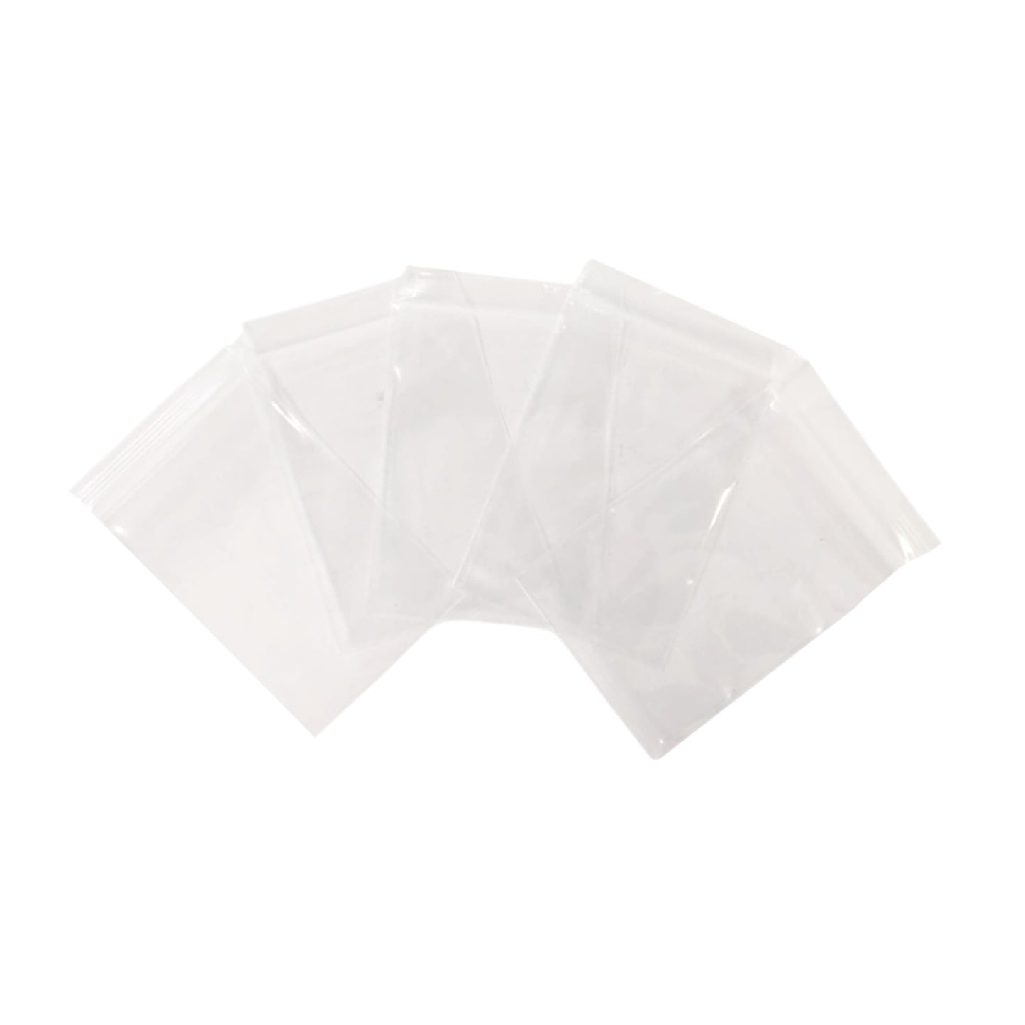 Pack of 100 Clear Grip-Sealing Zip Bags 28x40cm 0.08mm PE Food-Grade Poly Bags