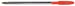 Pack of 50 Medium Red Ballpoint Pens