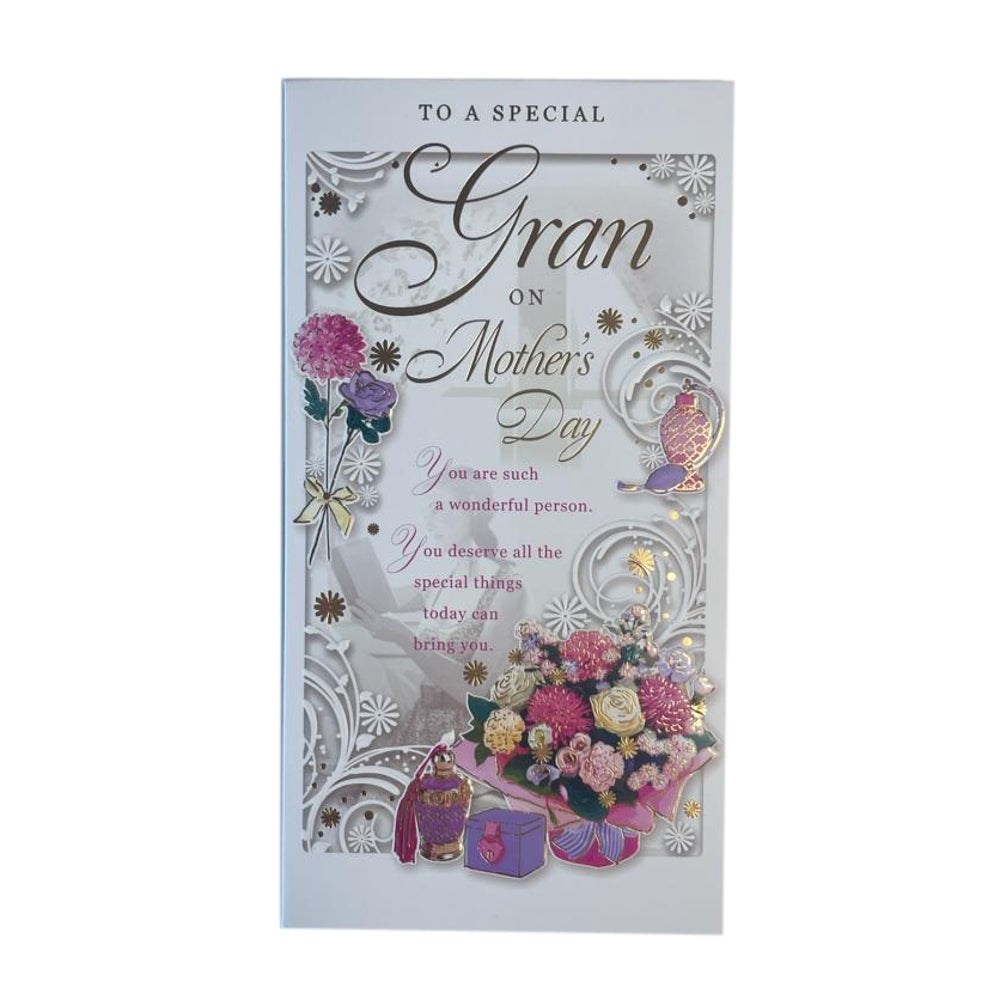 To Special Gran Such a Wonderful Person Mother's Day Card