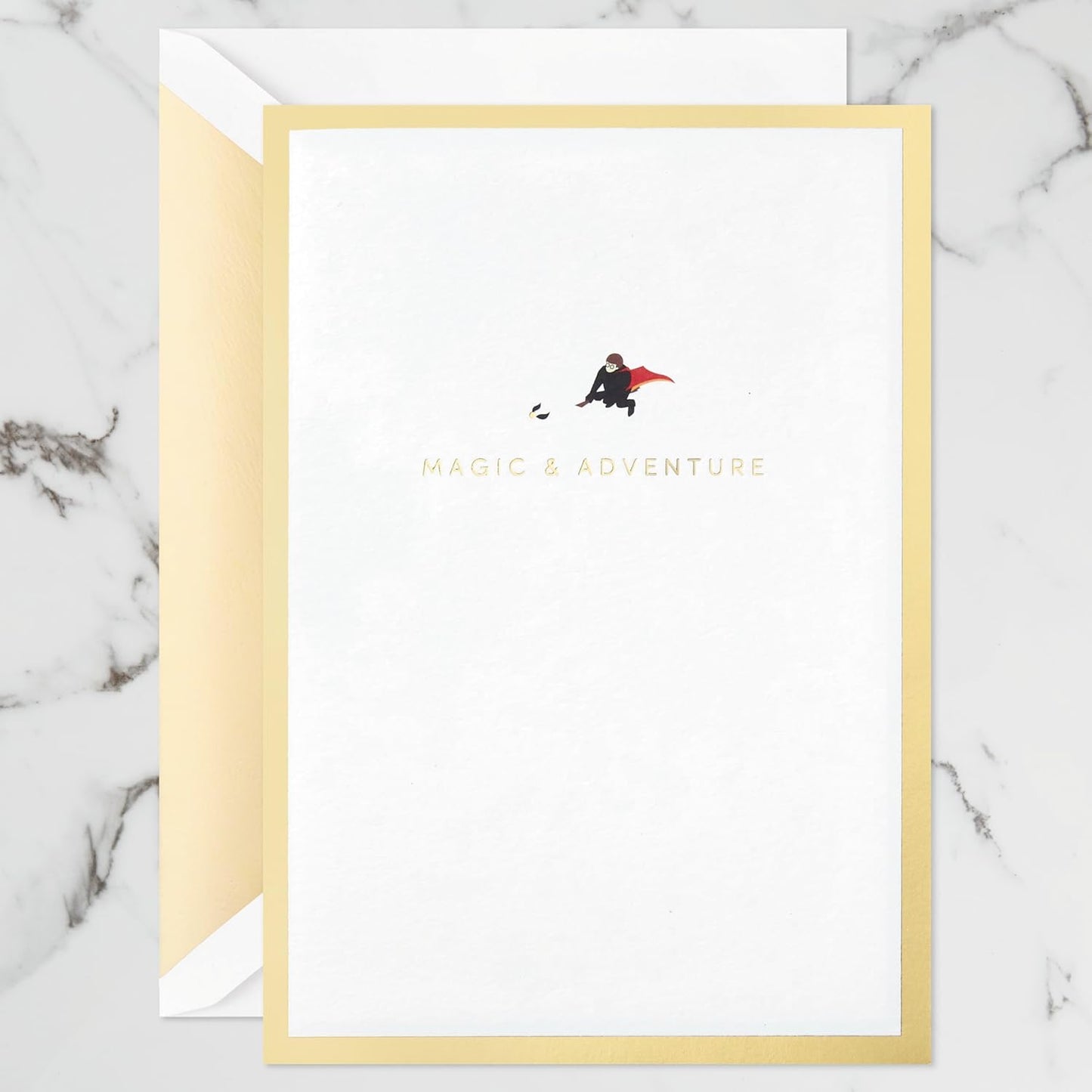 Harry Potter Golden Snitch Broom 3D Pop Up Card For Any Occasion Birthday Father's Day Christmas Card