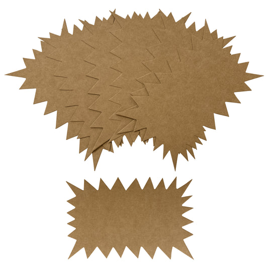 Pack of 120 Brown Kraft Flashes 200 x 150mm