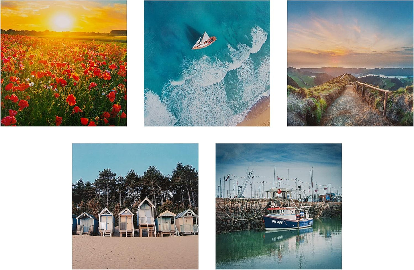 Scenic Photographic Multipack of 20 in 20 Designs Gallery Blank Cards