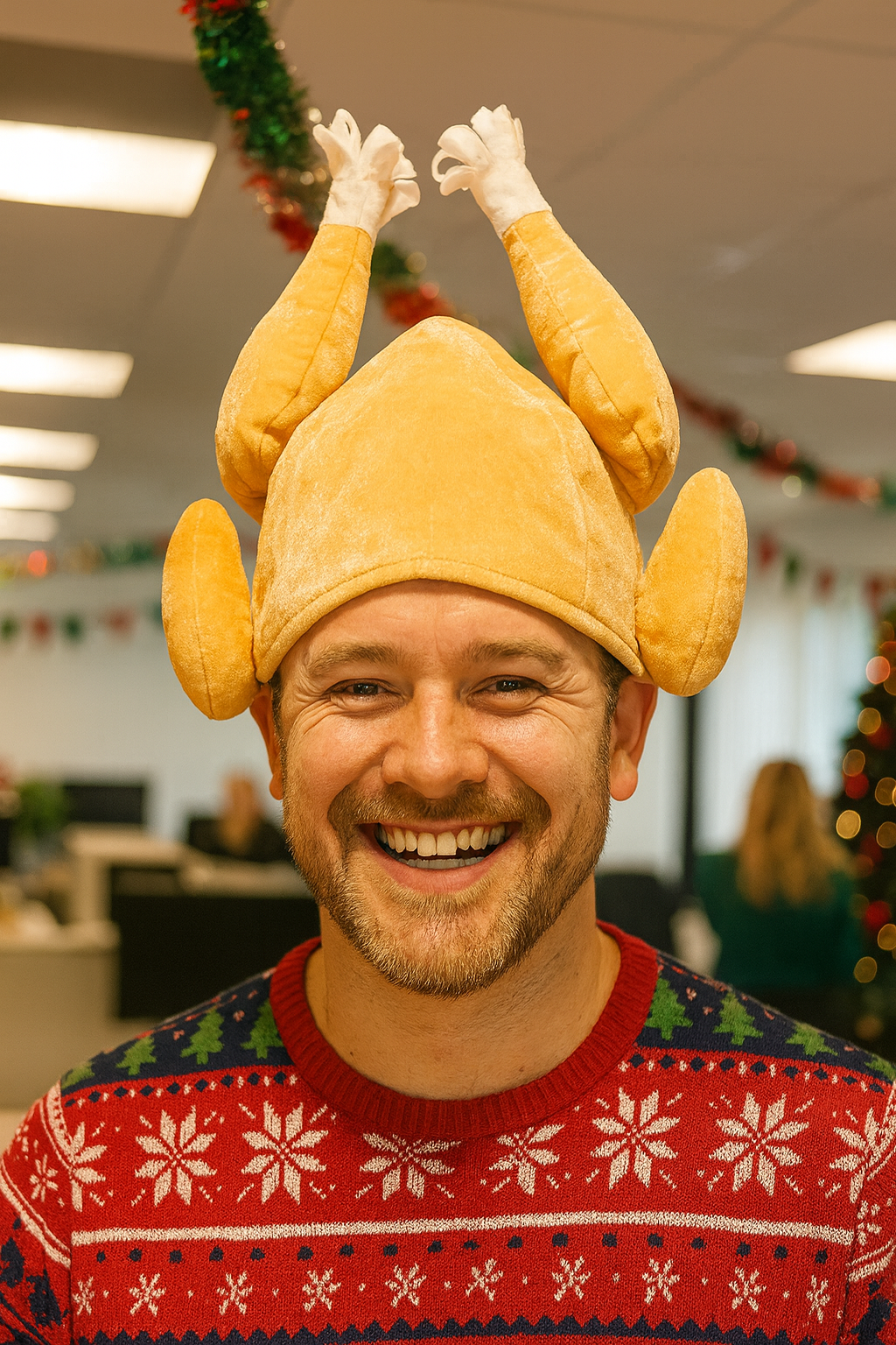 Pack of 6 Novelty Christmas Hats