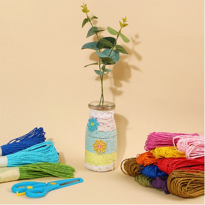 Pack of 3 10m Strand Paper Rope Reels