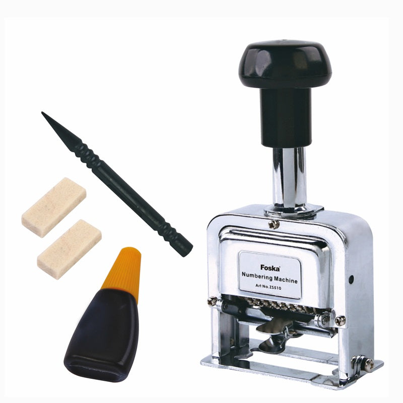 8 Digits Numbering Machine - Automatic Number Stamp Coding– Shop Inc