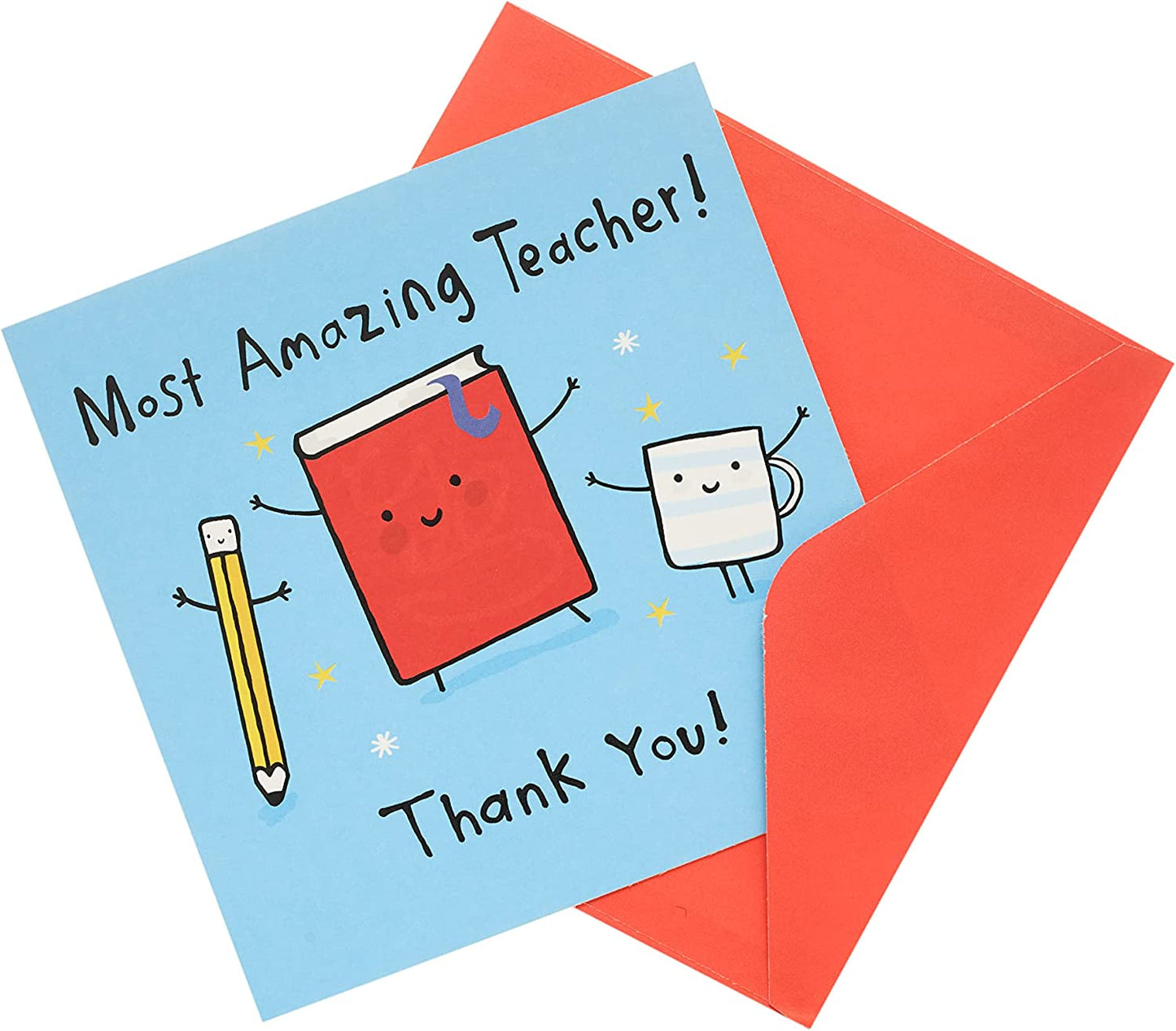 Most Amazing Teacher From Benny Range Thank You Teacher Card 