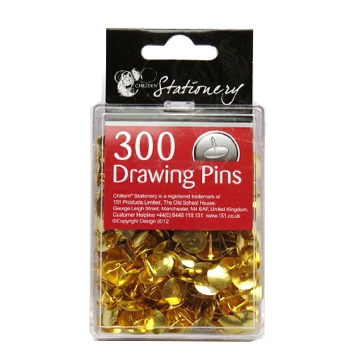 Metal Drawing Pins - Box of 300