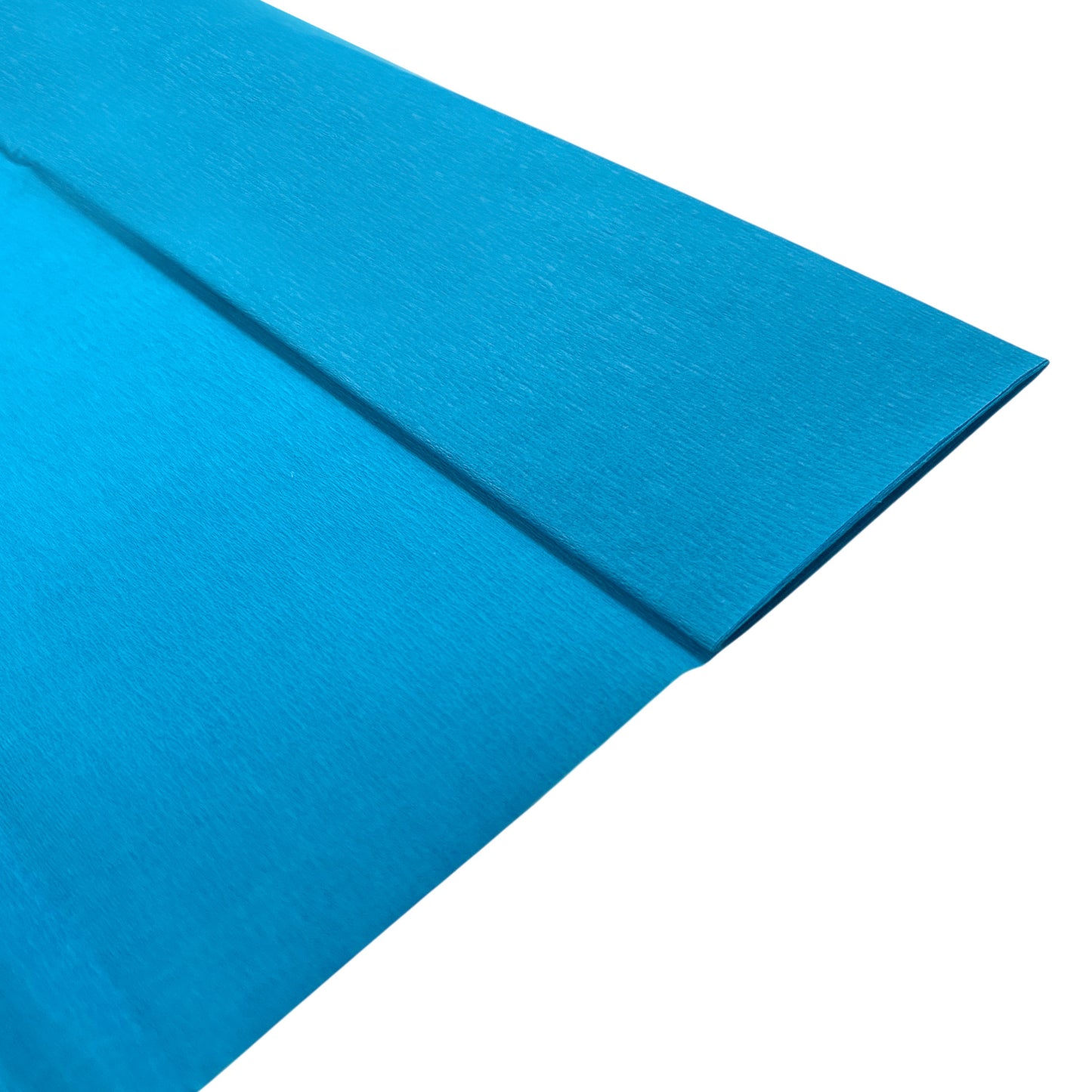 Blue Crepe Paper Sheet 50cm x 2m 17GSM 35% Stretch Craft Paper