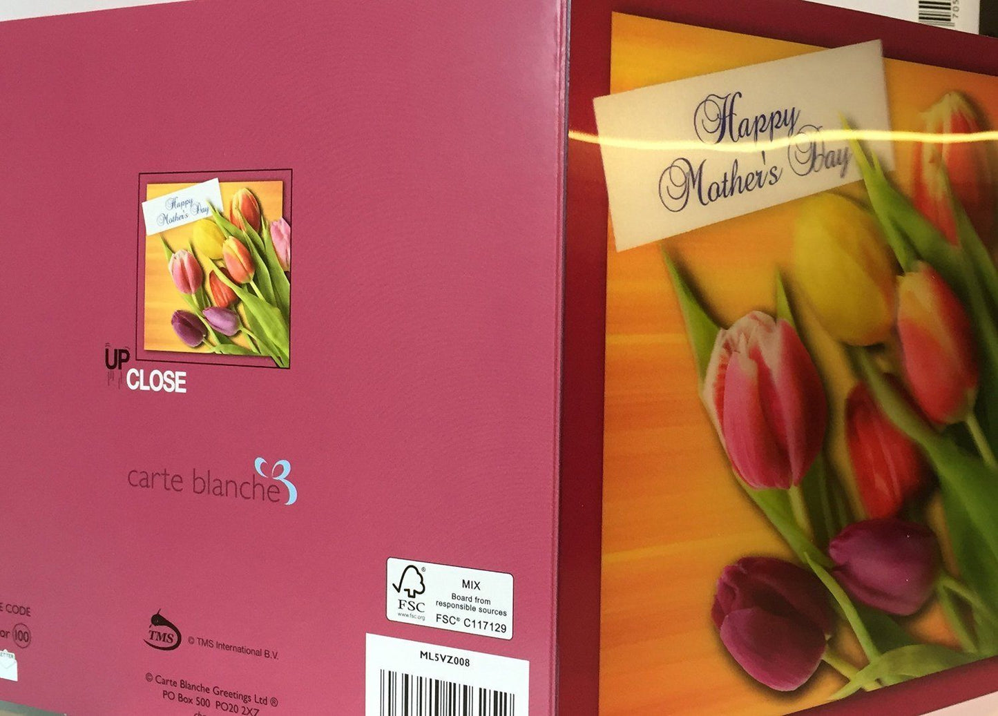 3D Holographic Anyone Happy Mother's Day Blank Card