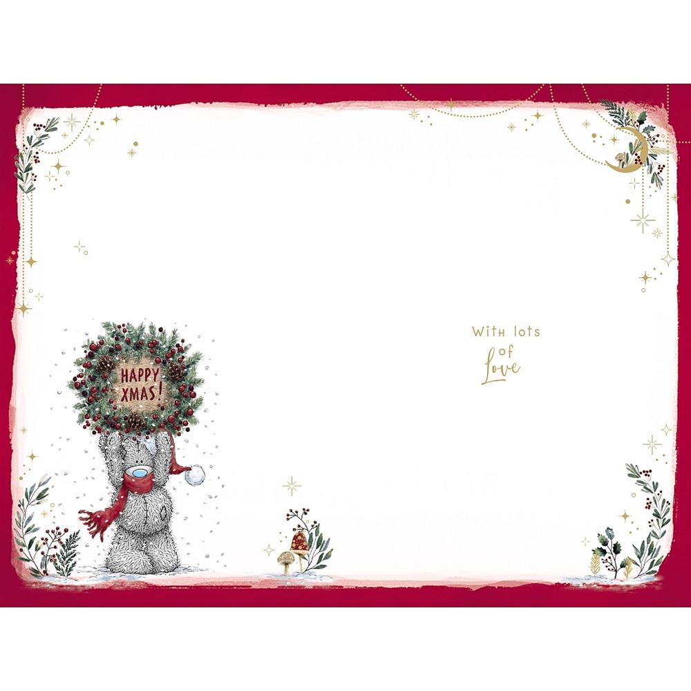 Bear Hanging Decorations Nana Christmas Card