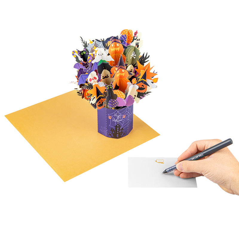 Haunted Magic A 3D Pop Up Halloween Card