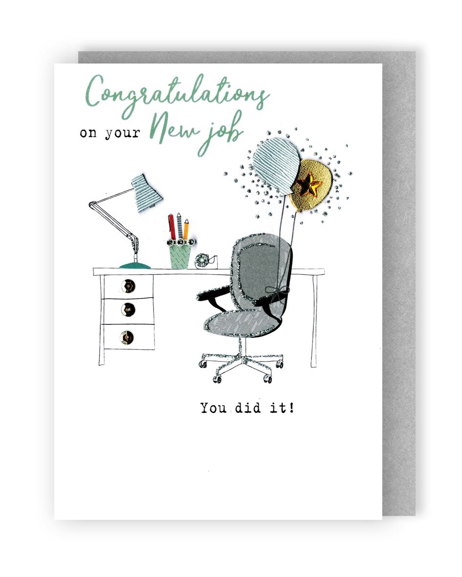 On Your New Job Congratulations Card