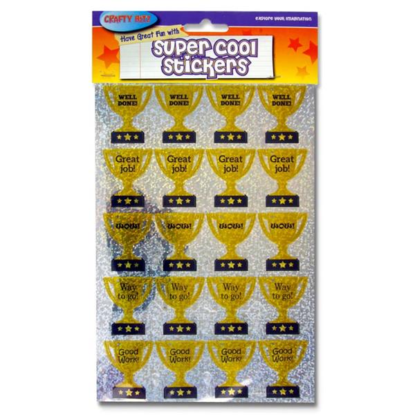 Super Cool Champion Holographic Stickers by Crafty Bitz– Shop Inc
