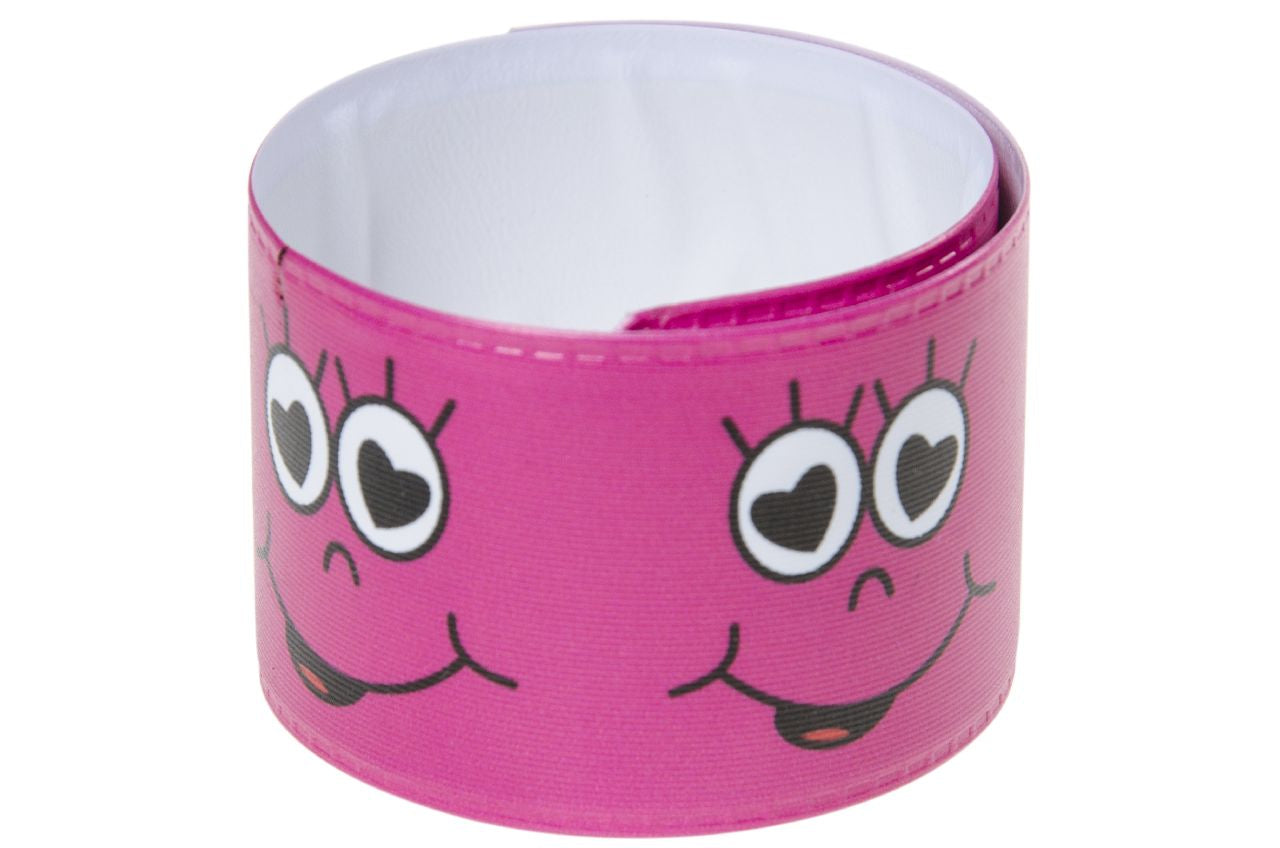 Pack of 6 Emotion Face Snap Bracelets